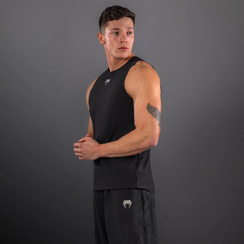 Men's T-shirt Venum Lazer black/grey 4