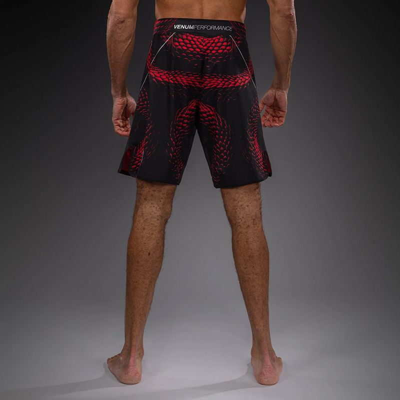 Men's training shorts Venum Matupa Fightshorts black/red/silver 3