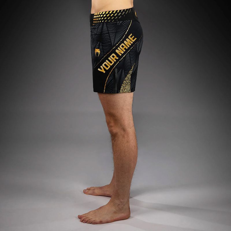 Men's training shorts Venum Matupa Fightshorts black/grey/gold 6