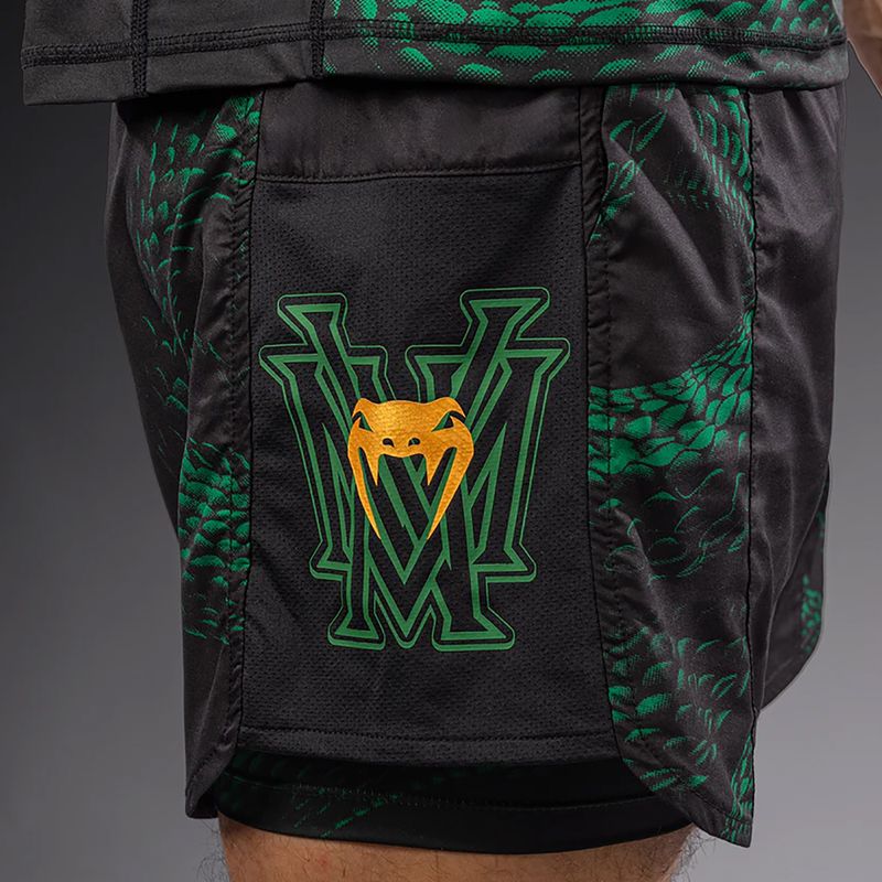 Men's training shorts Venum Matupa Training black/green/gold 6