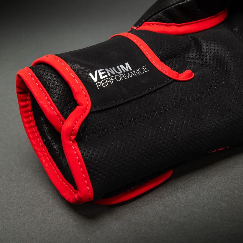 Boxing gloves Venum Matupa Boxing black/red/silver 5