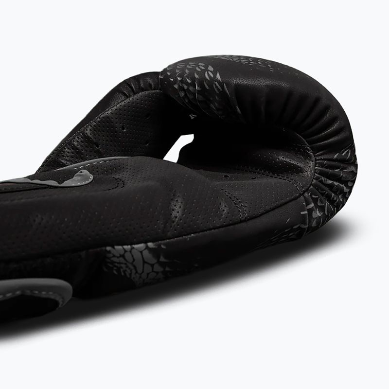 Boxing gloves Venum Matupa Boxing black/grey/gold 3