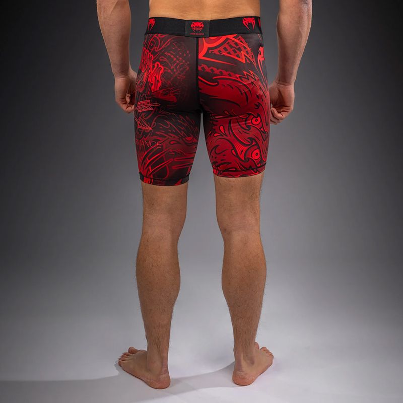 Men's training shorts Venum Wolf Atak Vale Tudo Shorts black/red 3