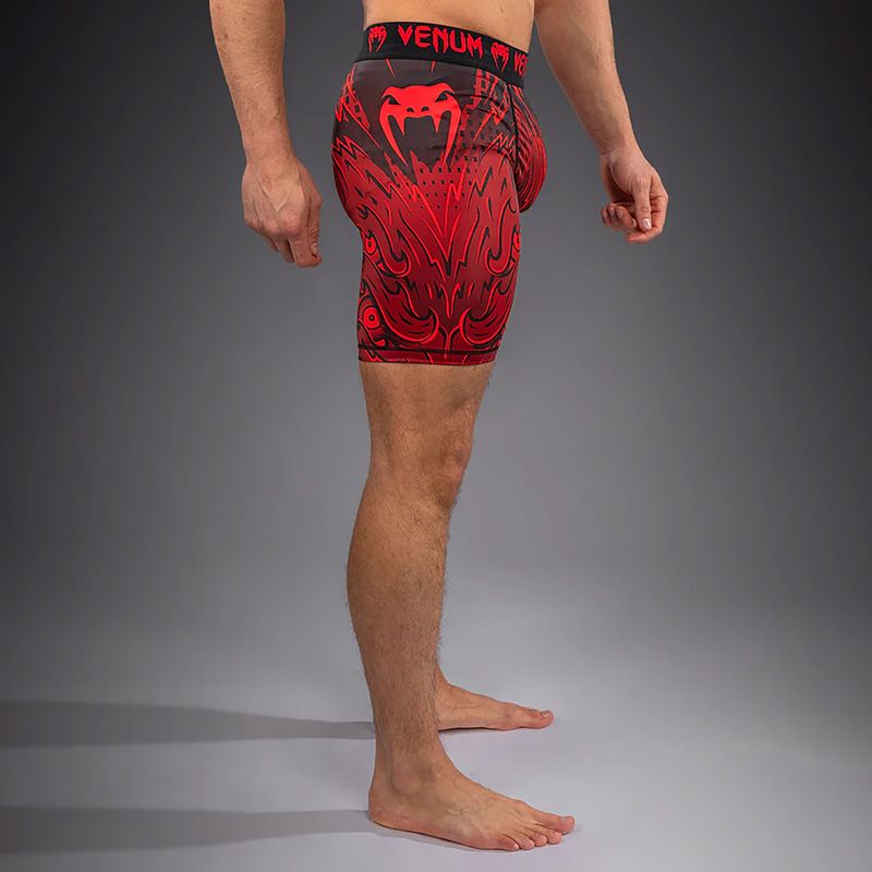 Men's training shorts Venum Wolf Atak Vale Tudo Shorts black/red 5
