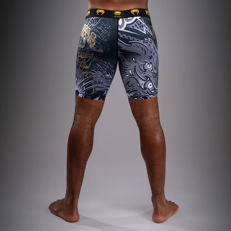 Men's training shorts Venum Wolf Atak Vale Tudo Shorts black/grey 3