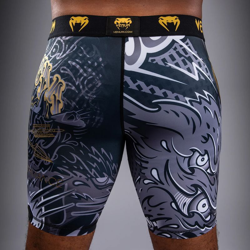 Men's training shorts Venum Wolf Atak Vale Tudo Shorts black/grey 6