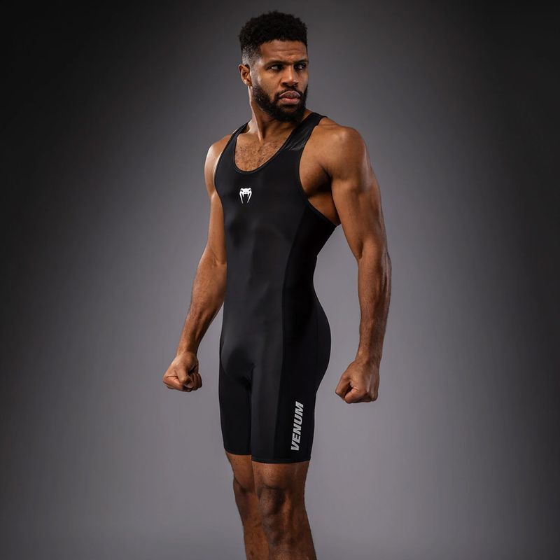 Men's coverall Venum Challenger Wrestling Singlet black 3