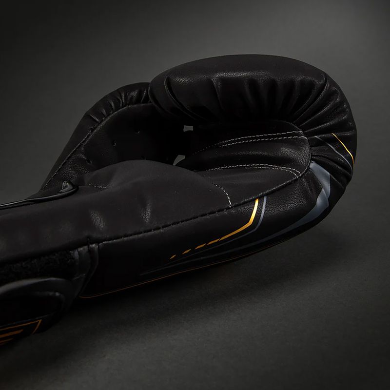 Boxing gloves Venum Streamline Boxing black/gold 4
