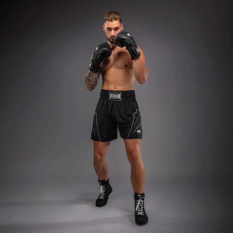 Men's boxing shorts Venum Streamline Boxing black/white 2