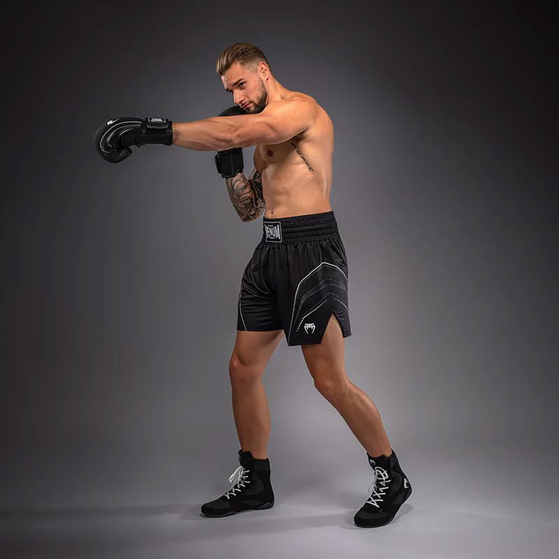Men's boxing shorts Venum Streamline Boxing black/white 4