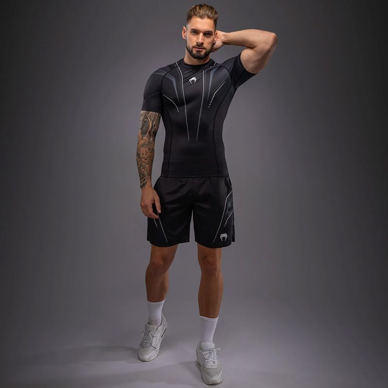 Men's rashguard Venum Streamline black/white 2