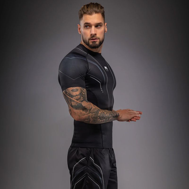 Men's rashguard Venum Streamline black/white 6