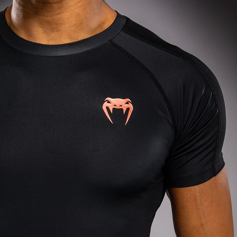 Men's rashguard Venum Thunder Dragon black/grey/copper 6