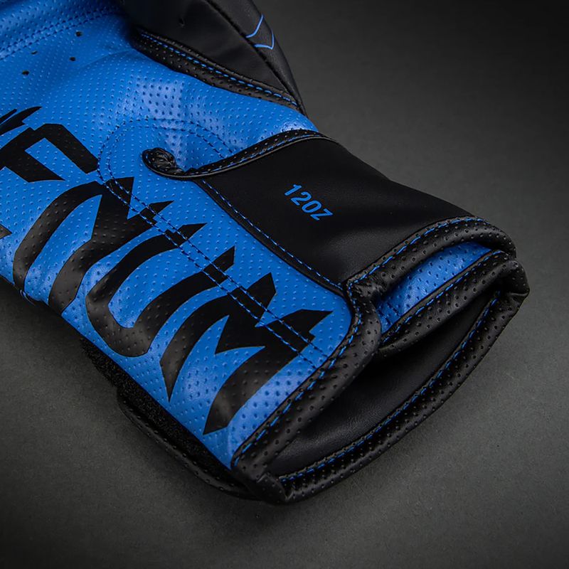 Boxing gloves Venum Thunder Dragon Boxing black/royal blue 4