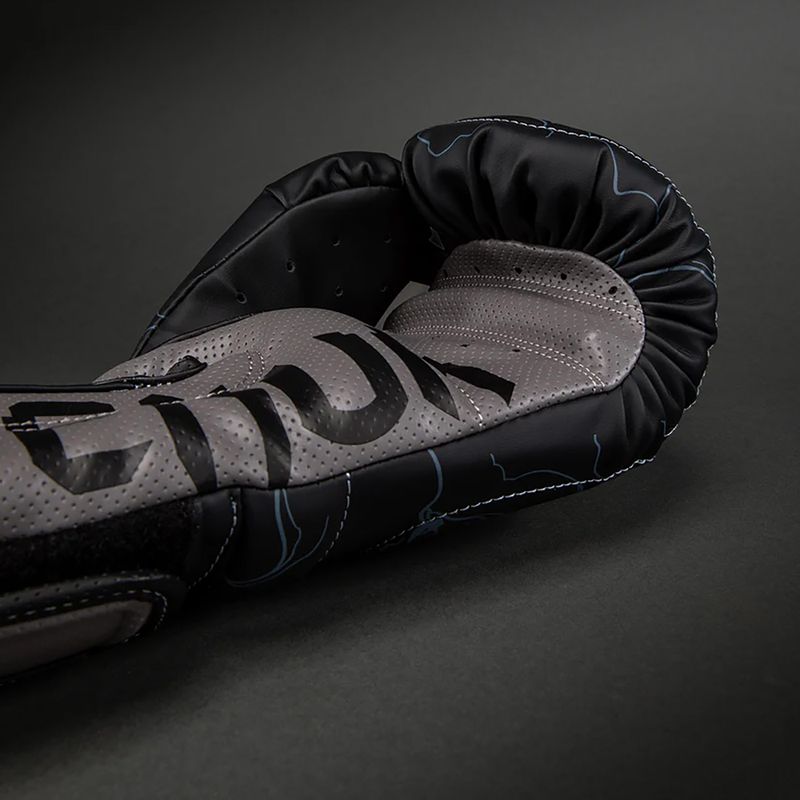 Boxing gloves Venum Thunder Dragon Boxing black/grey/copper 5