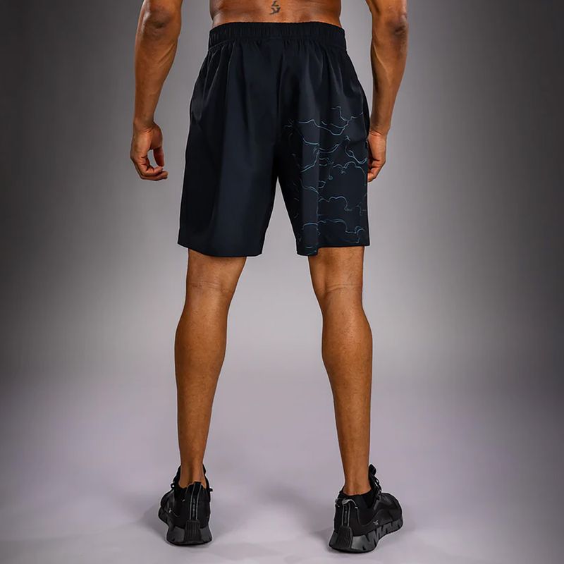 Men's training shorts Venum Thunder Dragon Training Black/Grey/Copper 3