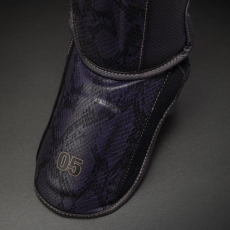 Shin and foot guards Venum Impact Evo Scales Shin dark purple 3