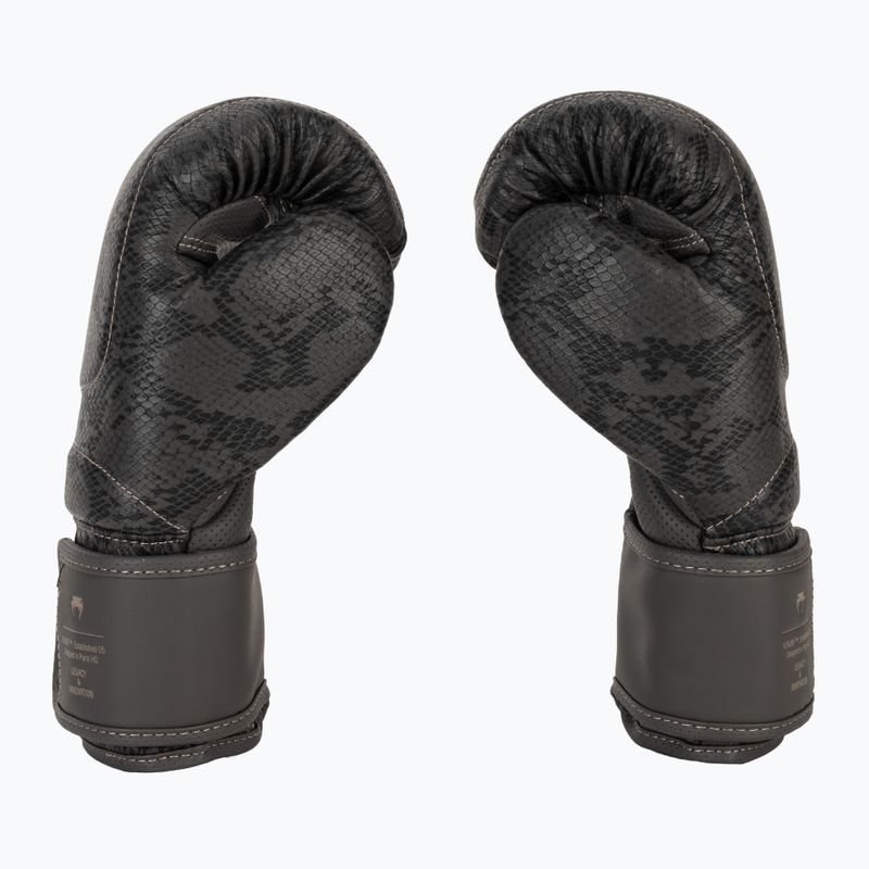 Boxing gloves Venum Impact Evo Scales Boxing dark grey 4