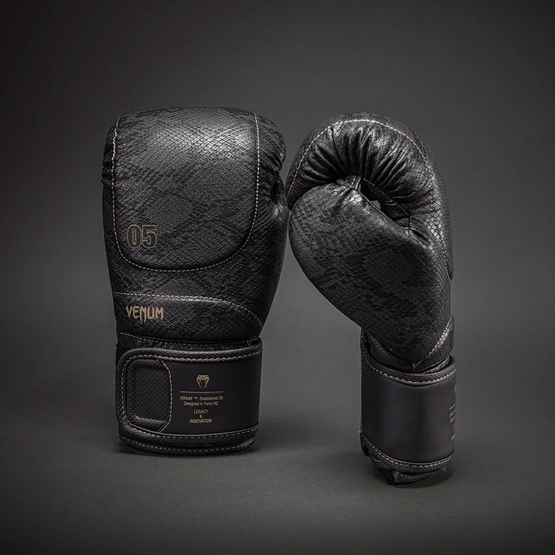 Boxing gloves Venum Impact Evo Scales Boxing dark grey 2