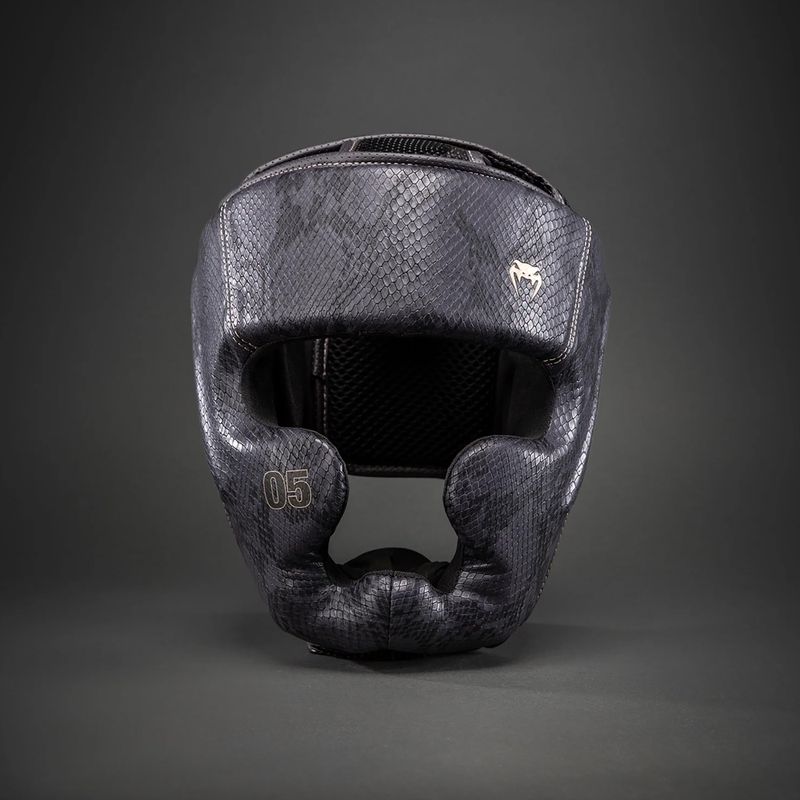 Boxing helmet Venum Impact Evo Scales dark purple 3