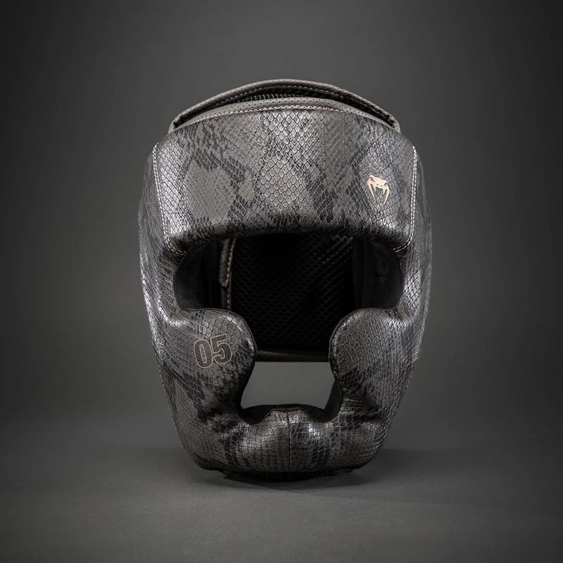 Boxing helmet Venum Impact Evo Scales dark grey 3