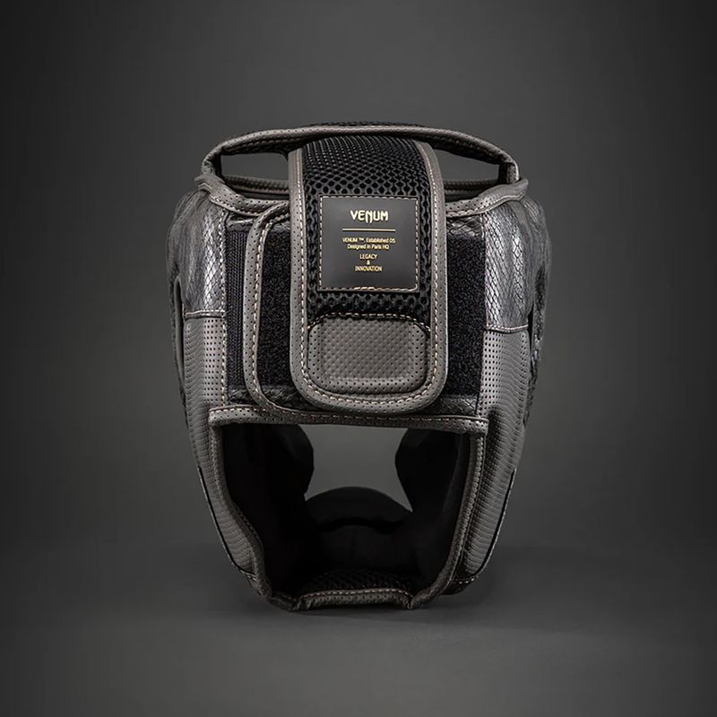 Boxing helmet Venum Impact Evo Scales dark grey 4