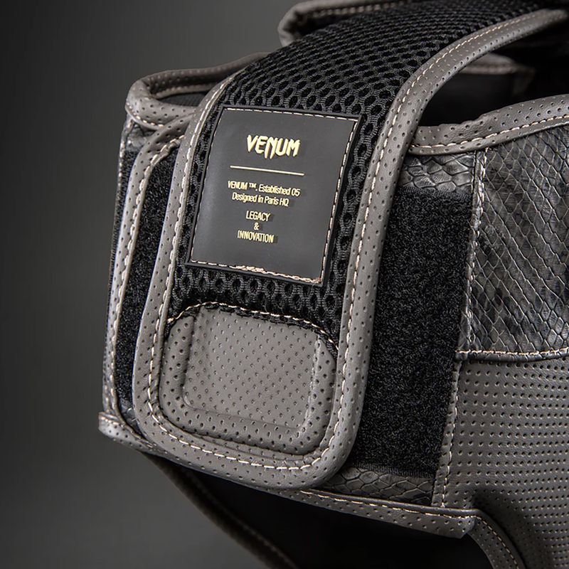 Boxing helmet Venum Impact Evo Scales dark grey 7