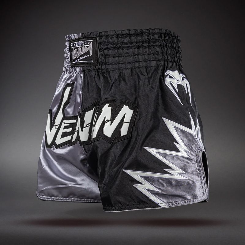 Training shorts Venum Inferno 2.0 Muay Thai Grey / Black 3