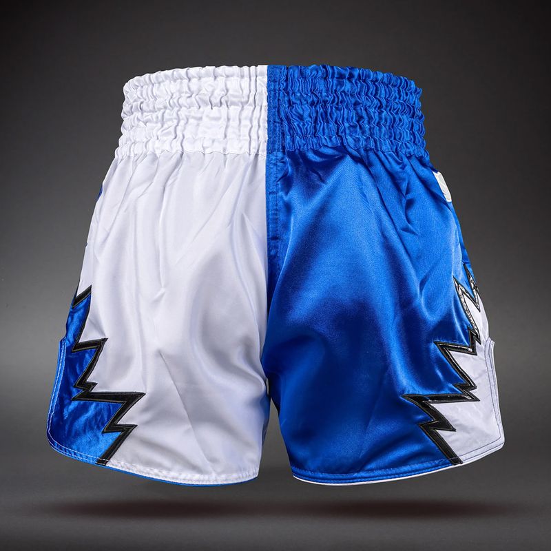 Training shorts Venum Inferno 2.0 Muay Thai white/blue 2