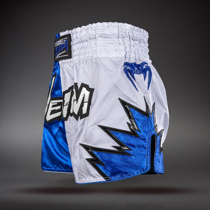 Training shorts Venum Inferno 2.0 Muay Thai white/blue 3