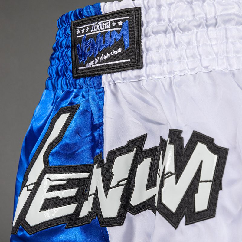 Training shorts Venum Inferno 2.0 Muay Thai white/blue 5