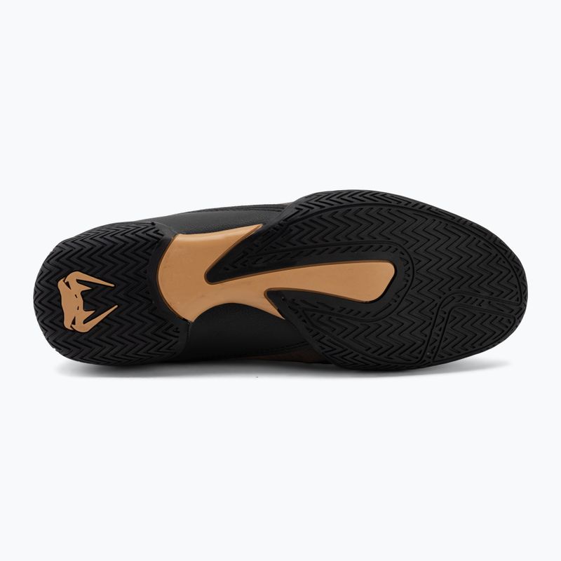 Boxing shoes Venum Elite Neo Boxing black/gold 4
