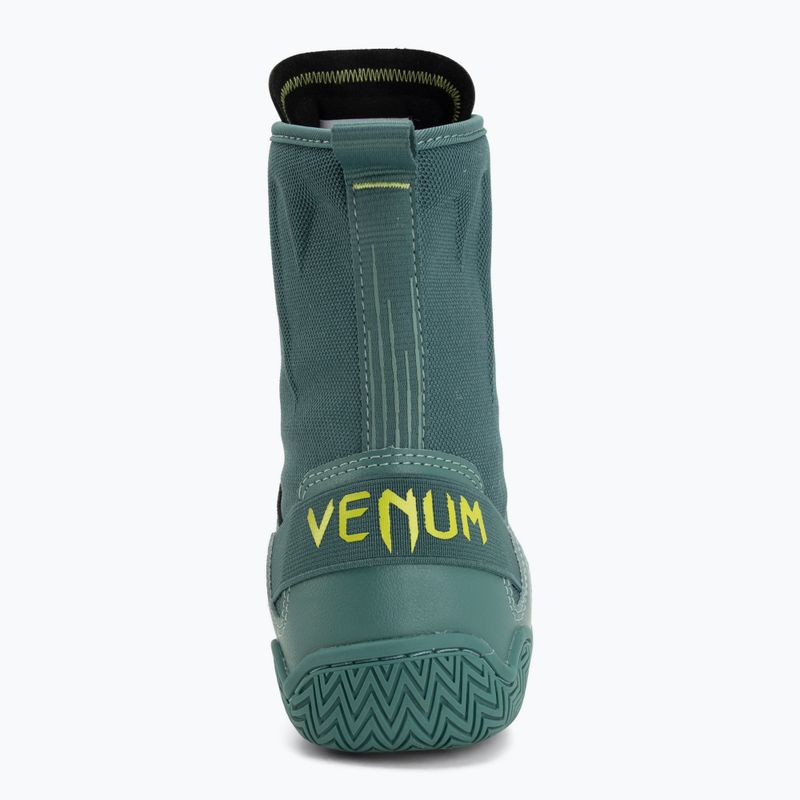 Boxing shoes Venum Elite Neo Boxing green/neon yellow 6