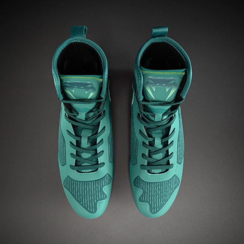Boxing shoes Venum Elite Neo Boxing green/neon yellow 2