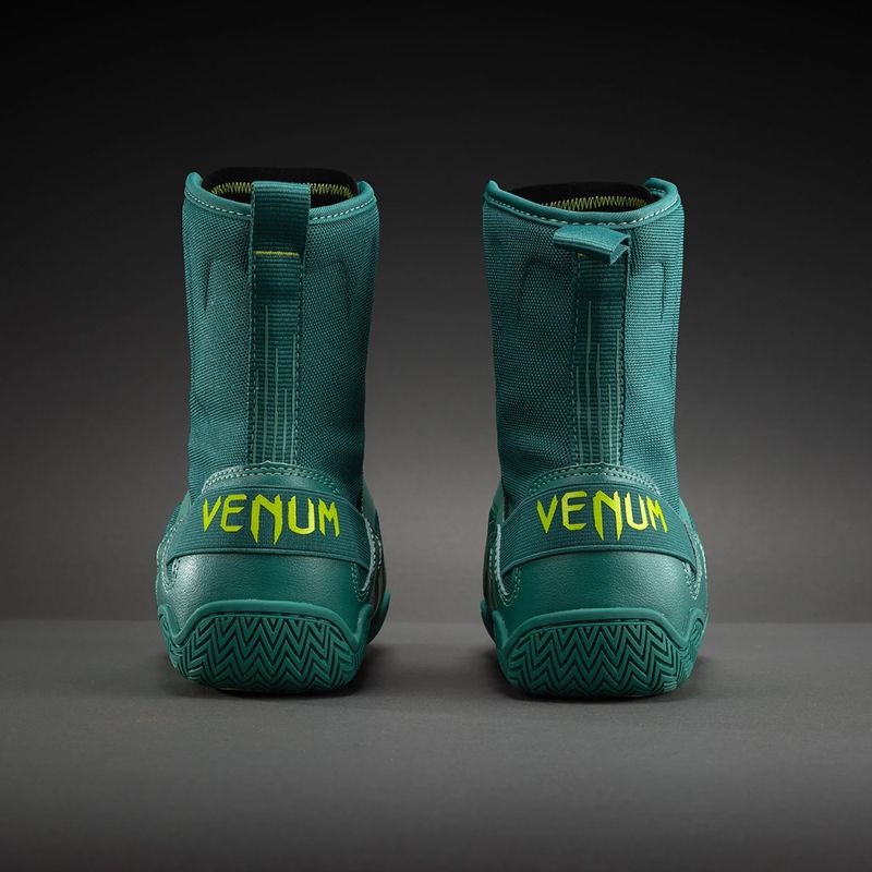 Boxing shoes Venum Elite Neo Boxing green/neon yellow 3