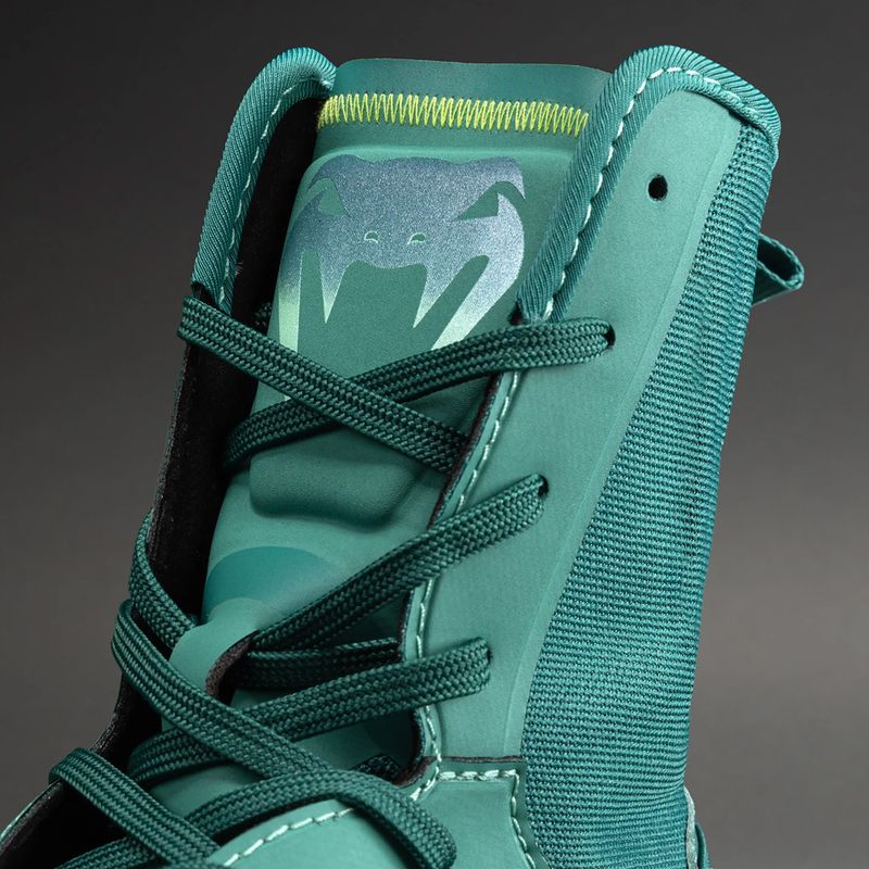 Boxing shoes Venum Elite Neo Boxing green/neon yellow 4