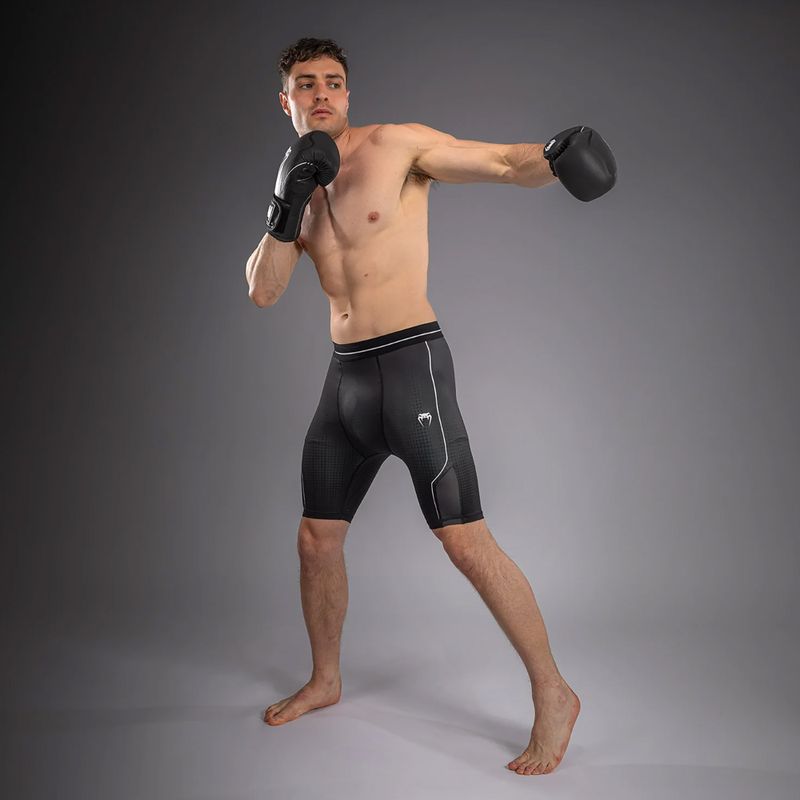 Men's training shorts Venum Stealth Vale Tudo black/white 2