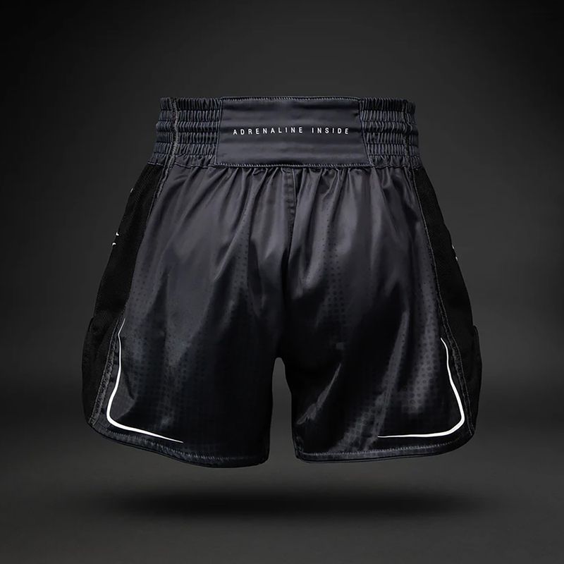 Training shorts Venum Stealth Muay Thai black/white 2
