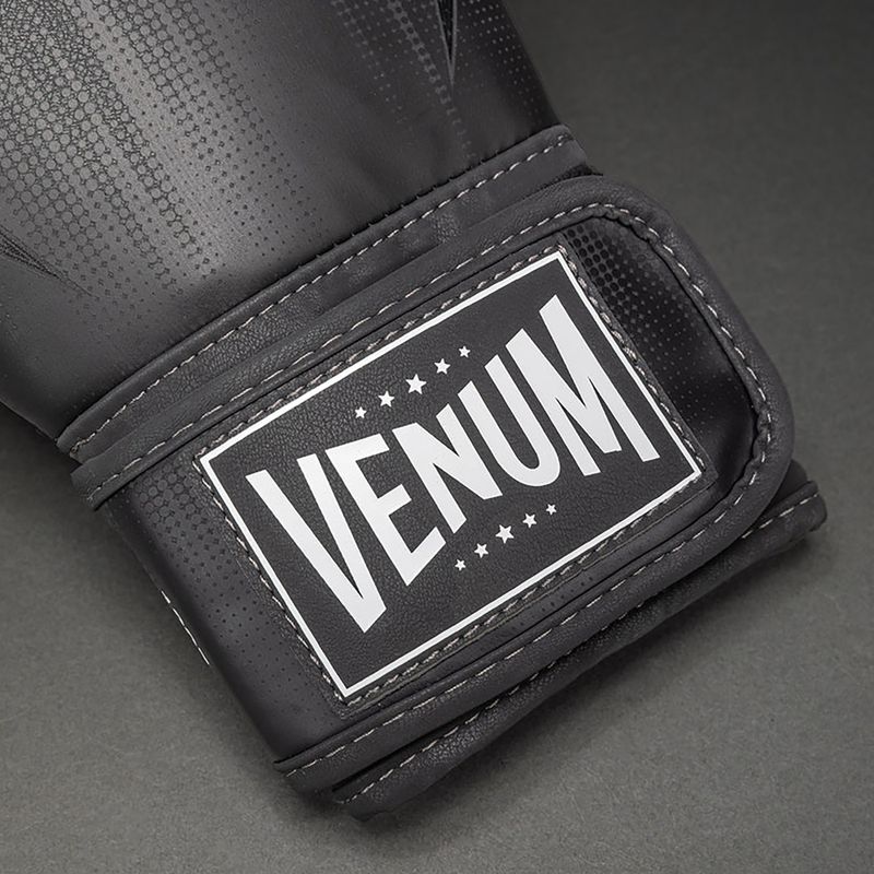 Boxing gloves Venum Stealth Boxing black/white 3