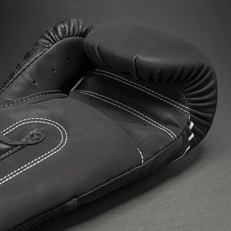 Boxing gloves Venum Stealth Boxing black/white 4