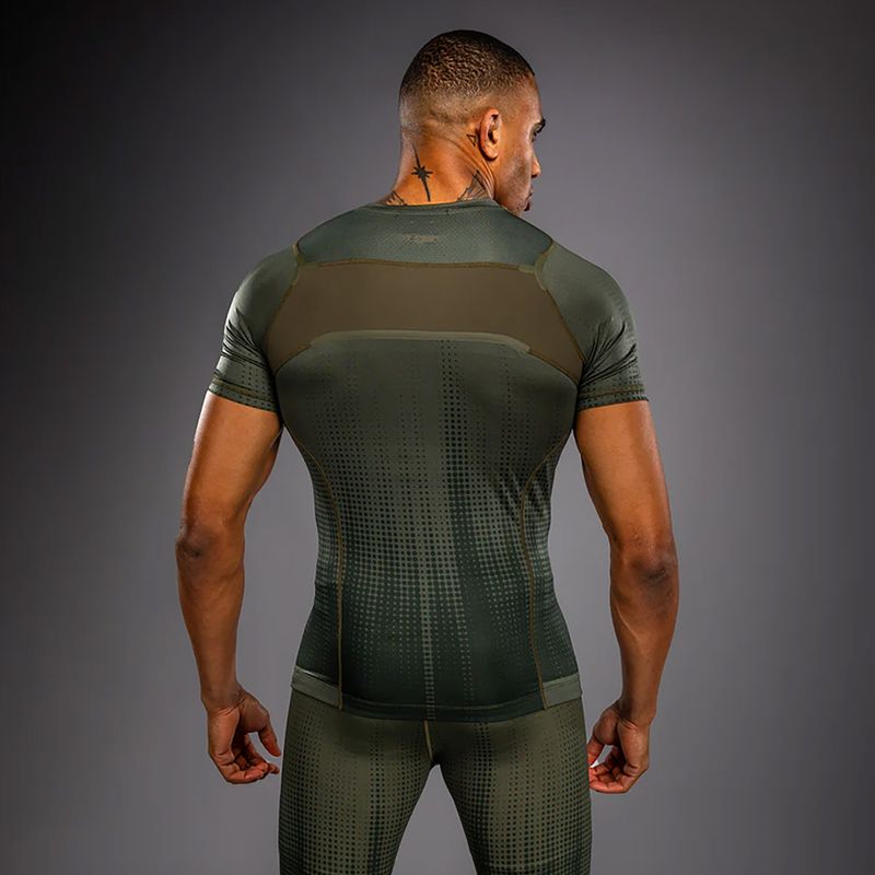 Men's rashguard Venum Stealth Rashguard khaki/dark green 2