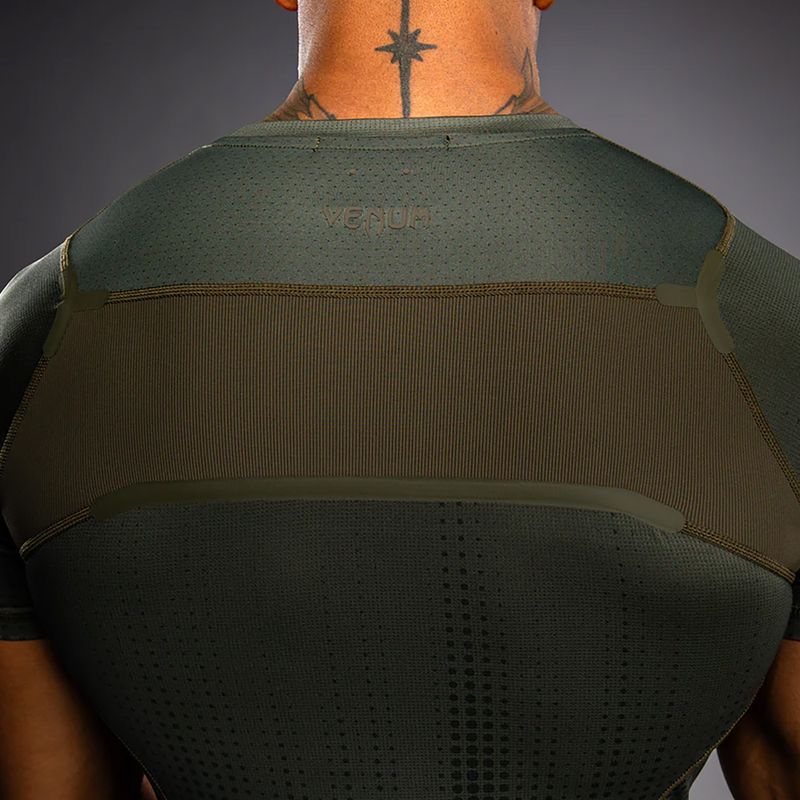 Men's rashguard Venum Stealth Rashguard khaki/dark green 6