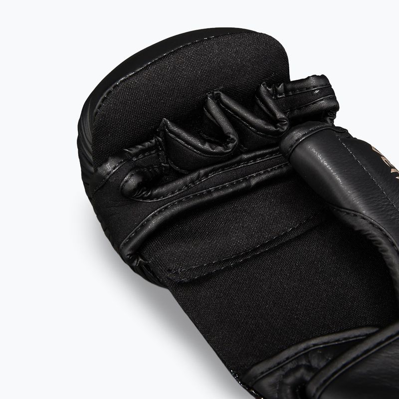 MMA gloves Venum Attack 2.0 Sparring Leather black/gold 5