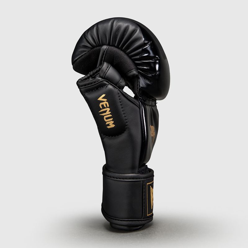 Sparring gloves Venum Attack 2.0 Sparring black/gold 3