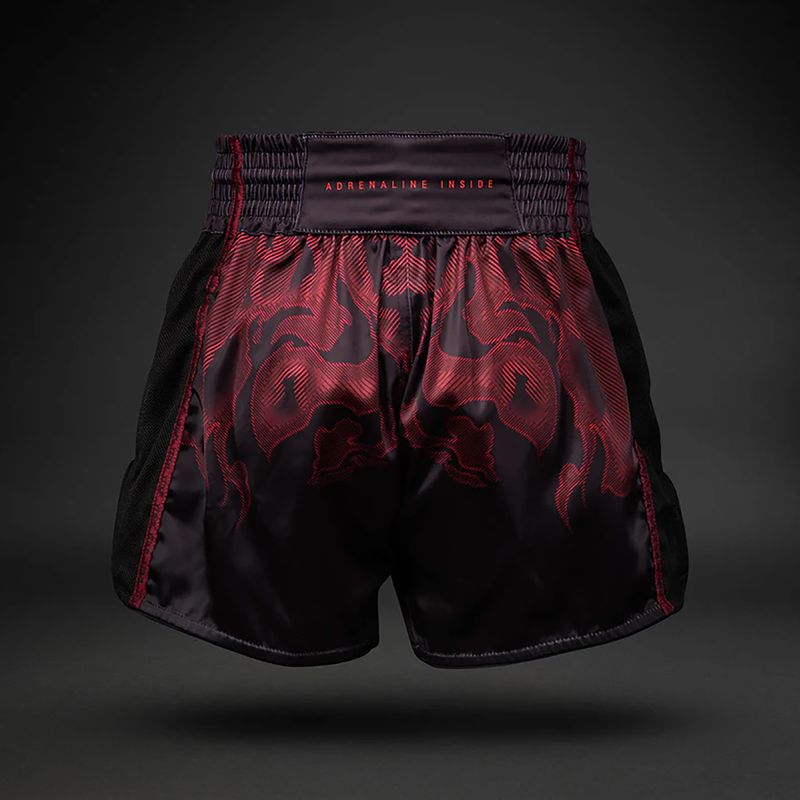Men's training shorts Venum Spectre Muay Thai black/red 2