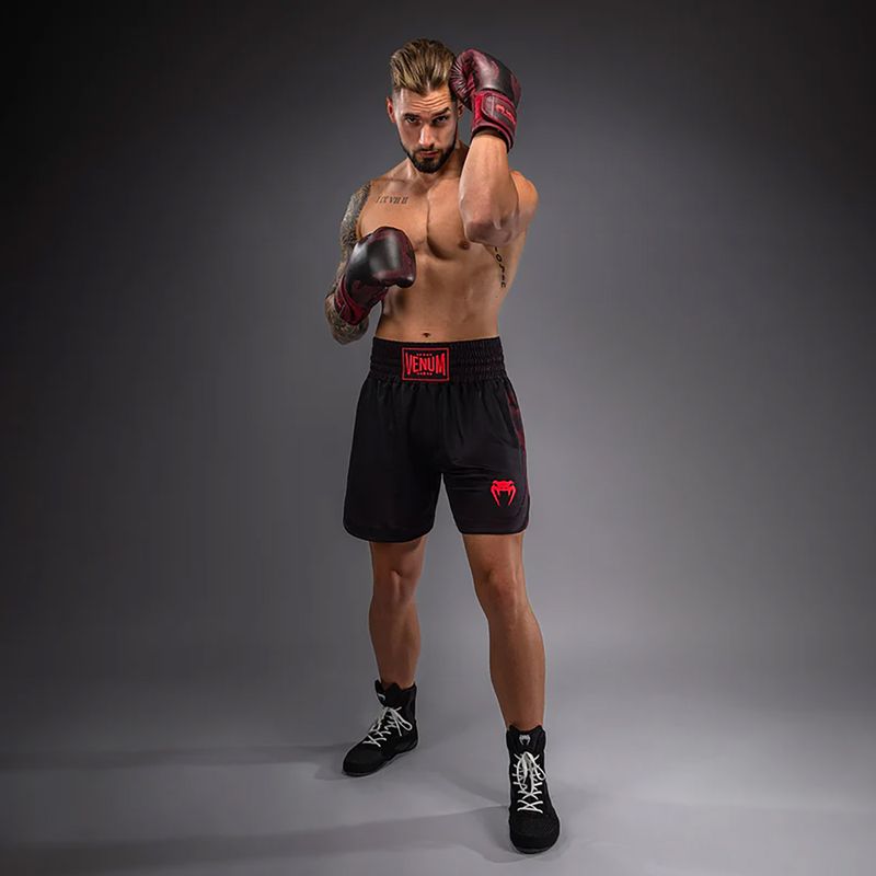 Men's boxing shorts Venum Spectre Boxing black/red 2