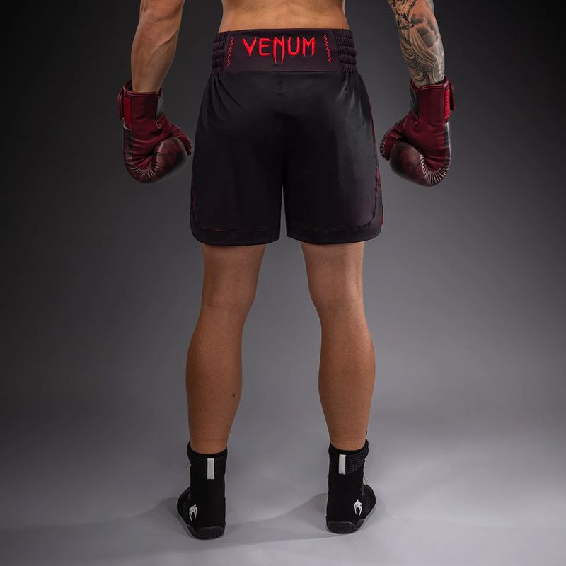 Men's boxing shorts Venum Spectre Boxing black/red 3