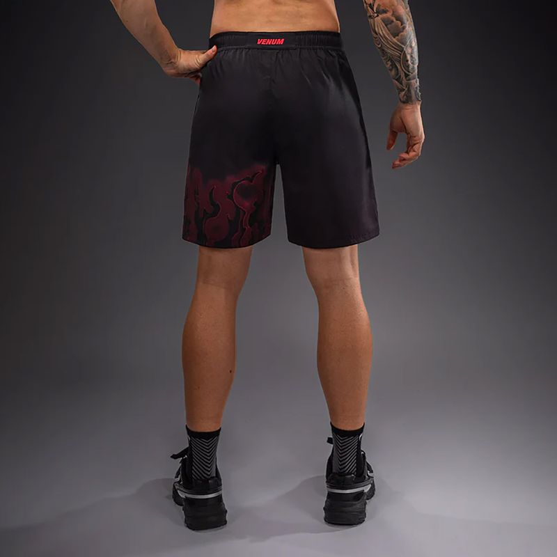 Men's training shorts Venum Spectre Training black/red 3
