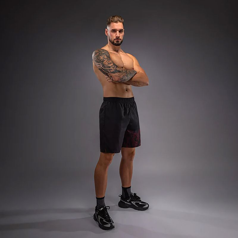 Men's training shorts Venum Spectre Training black/red 4