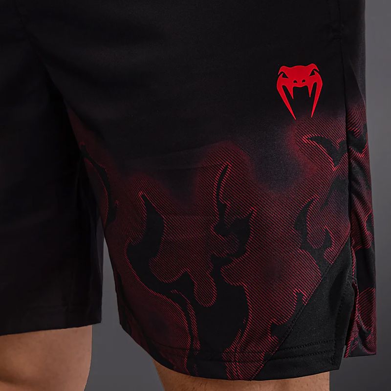 Men's training shorts Venum Spectre Training black/red 5
